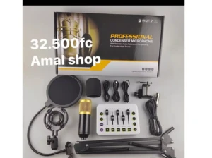 Kit Microphone Condensateur Professionnel