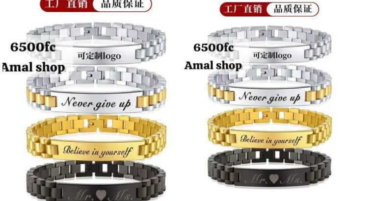 Bracelet, collier et bague (personlisé )