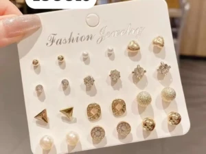 Lot de Bijoux, Papillons & Puces Dorées