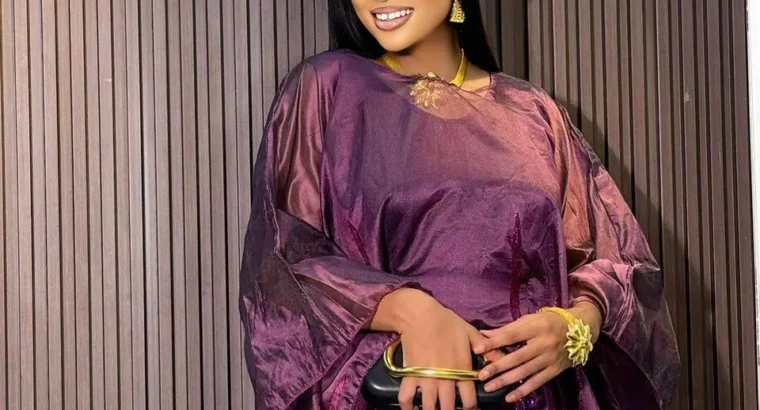 Boubou Traditionnel Luxe Femme