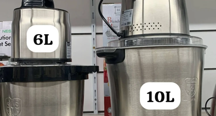 Robots Mixeurs Professionnels Inox 6L & ...