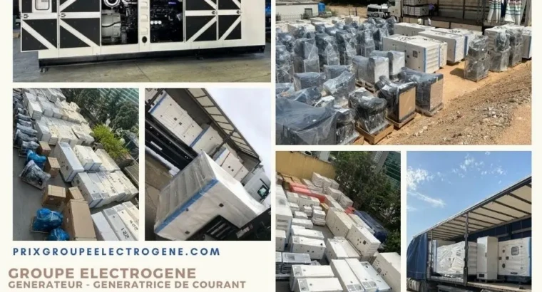 Groupe électrogène 200 kva 250 kva OTT GLOBALE TURQUIE