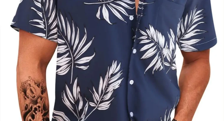 Chemise d’été imprimée homme Style tropical tendance
