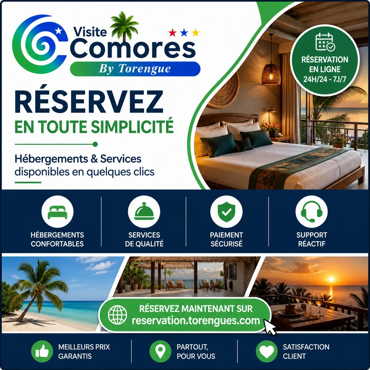 Réserver sur Torengues