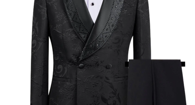 Costume Homme Élégant 3 Pièces
